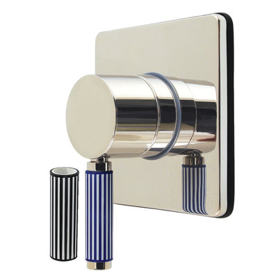 Kingston Brass Verona Single-Handle Three-Way Diverter Valve With Square Trim Kit