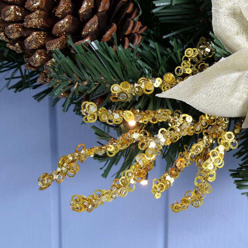 Lighted 60cm Wreath