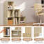 Runiya 90.5cm H x 90.5cm W Step Bookcase-924731768