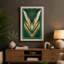 Golden Sun Ascending Art Deco - Wrapped Canvas-384429771-384429777