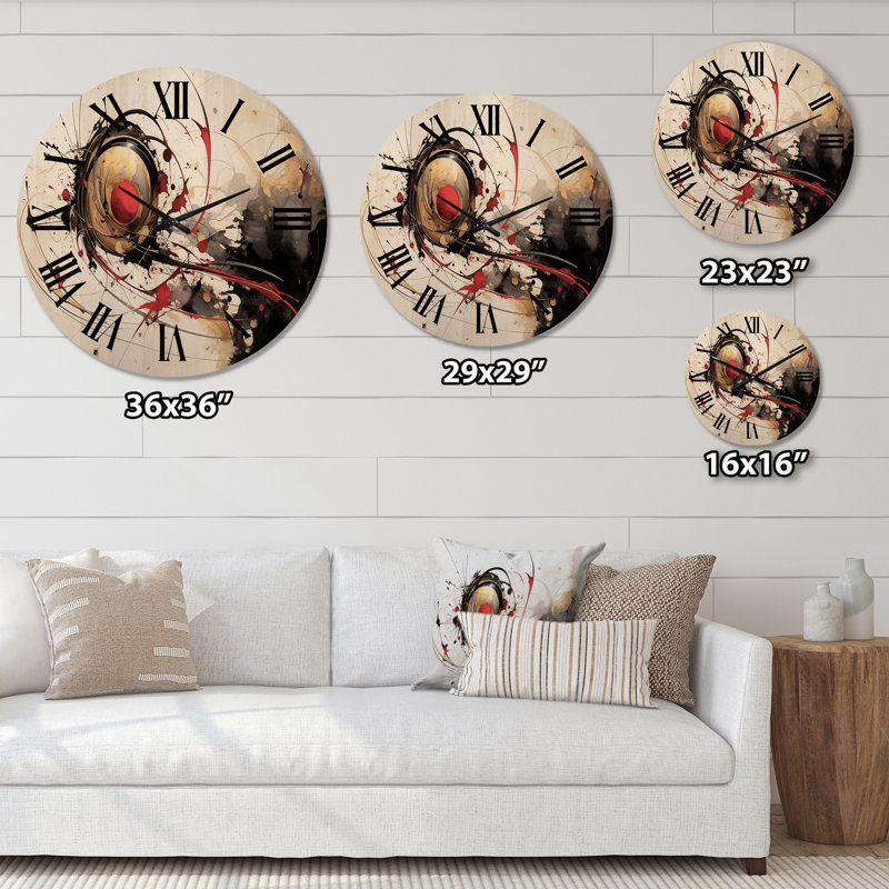 Horloge murale Aniessa, Grand