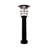 Black Stainless-Steel Bollard with EZ Anchor 2 Pack-91993528