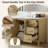 48“ Bathroom Vanity – Sink with Engineered Stone Top, Pre-drilled for Widespread Faucets, Solid Wood Frame & Drawers, Fully Assembled and Ready for Installation-117215513-117215516