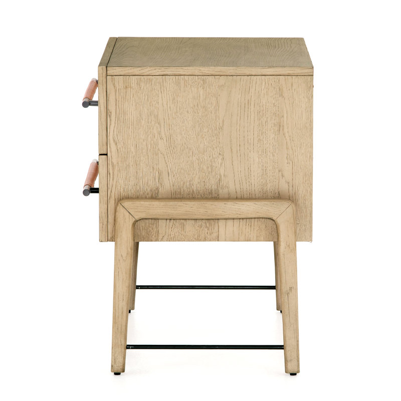 Rosedale Nightstand-Yucca Oak Veneer, Yucca Oak