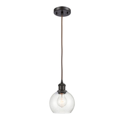 Luminaire suspendu sphérique 1 lumière Roxane