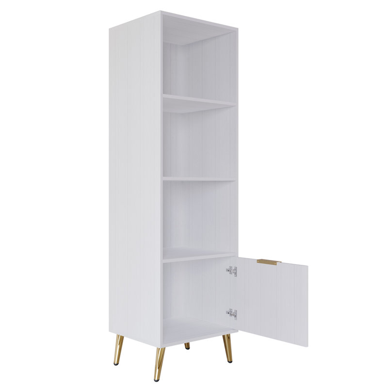 Bibliothèque 70 po H x 23,6 po, Blanc