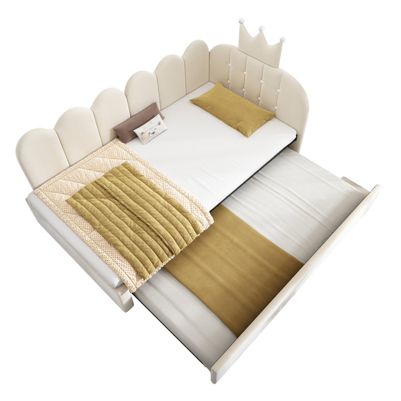 Upholstered Daybed, Beige