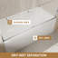 Porte de douche coulissante double en aluminium H 57 po x l 60 po-114675933