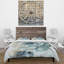 Indigold Watercolor Flower II - Ensemble de housse de couette Farmhouse - Microfibre de polyester-1387743920