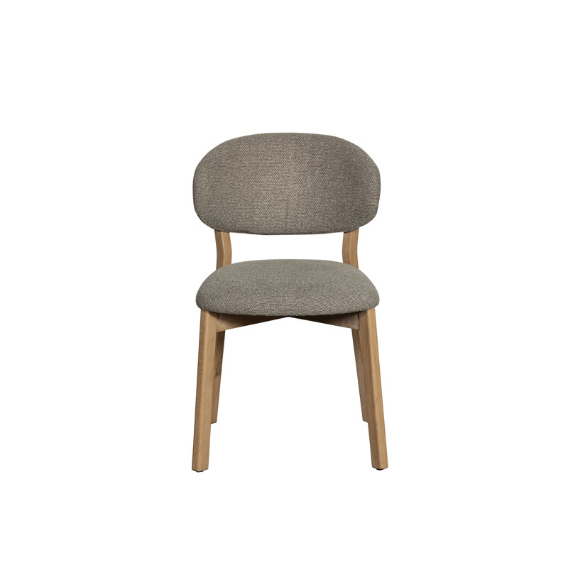 Upholstered Dining Chair in Grey