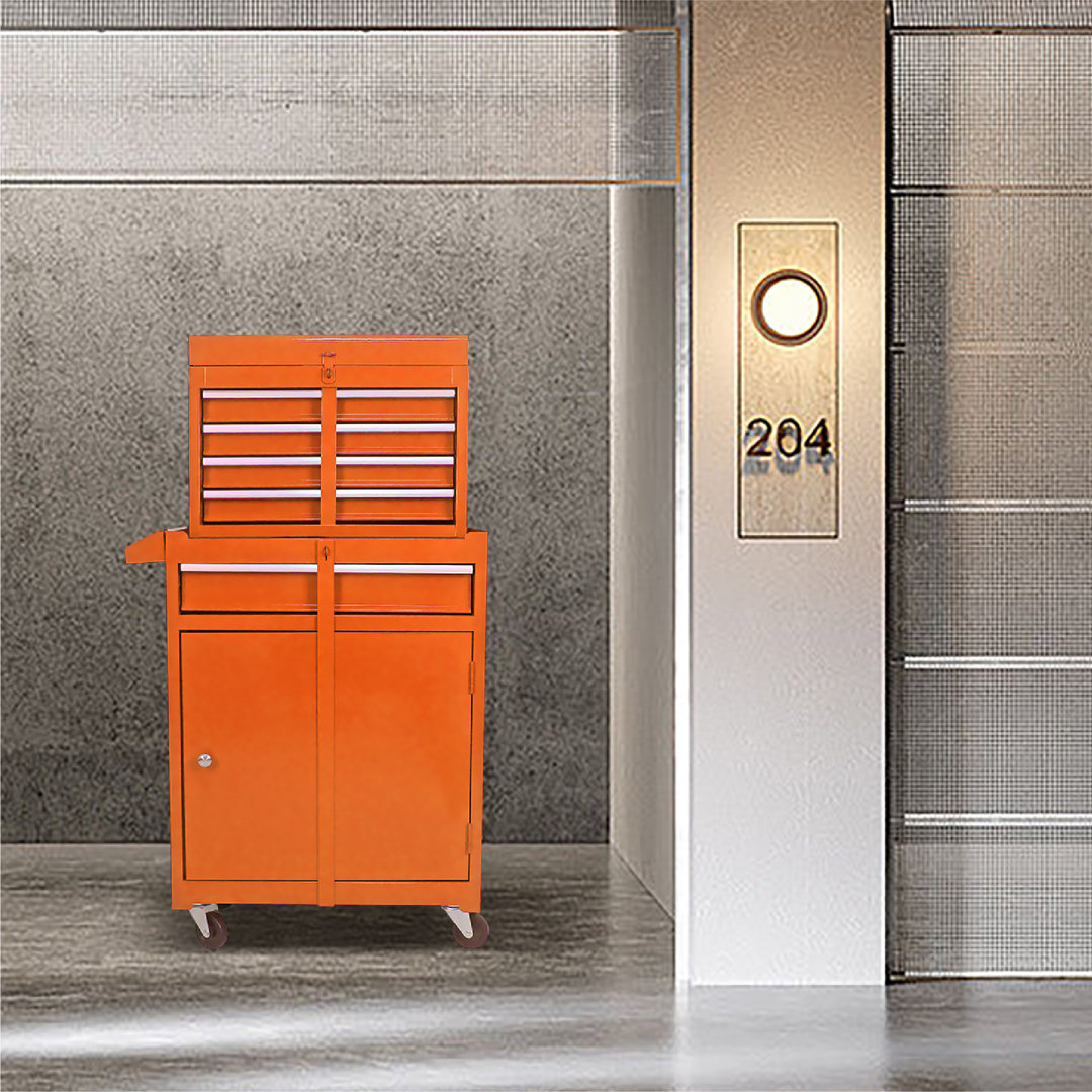 Portslade 22.95'' W 5 -Drawer Steel Bottom Rollaway Chest with Wheels WFX Utility™