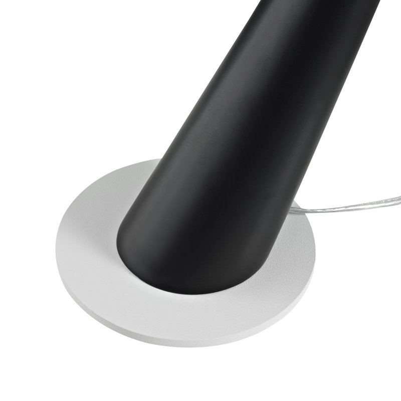 Modway Gooseneck Table Lamp, Black