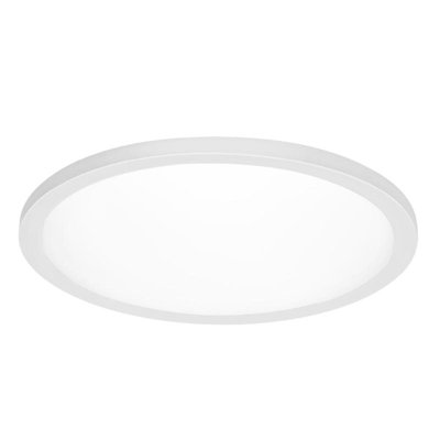 Éclairage encastré DEL en aluminium blanc l 4 po Feit Edgelit Frost