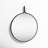 Kash Metal Flat Wall Mirror