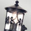 Flor Black Outdoor Wall Lantern