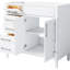 Meuble-lavabo de salle de bain moderne 36 po sans lavabo, armoire avec 3 tiroirs et cadre de rangement extérieur spacieux-1367906774