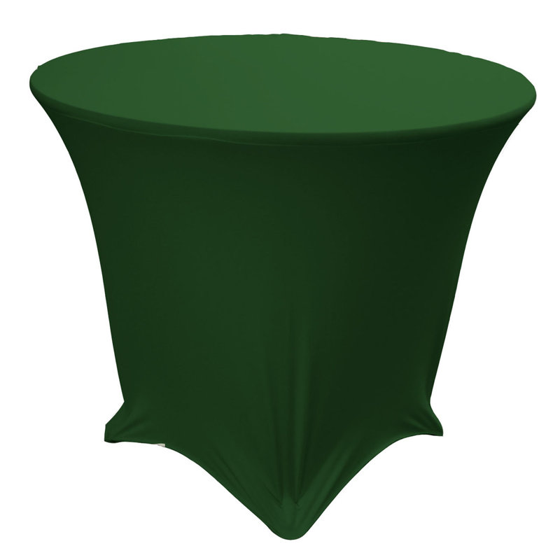 Nappe Spandex, R 36 po x H 30 po, Vert émeraude