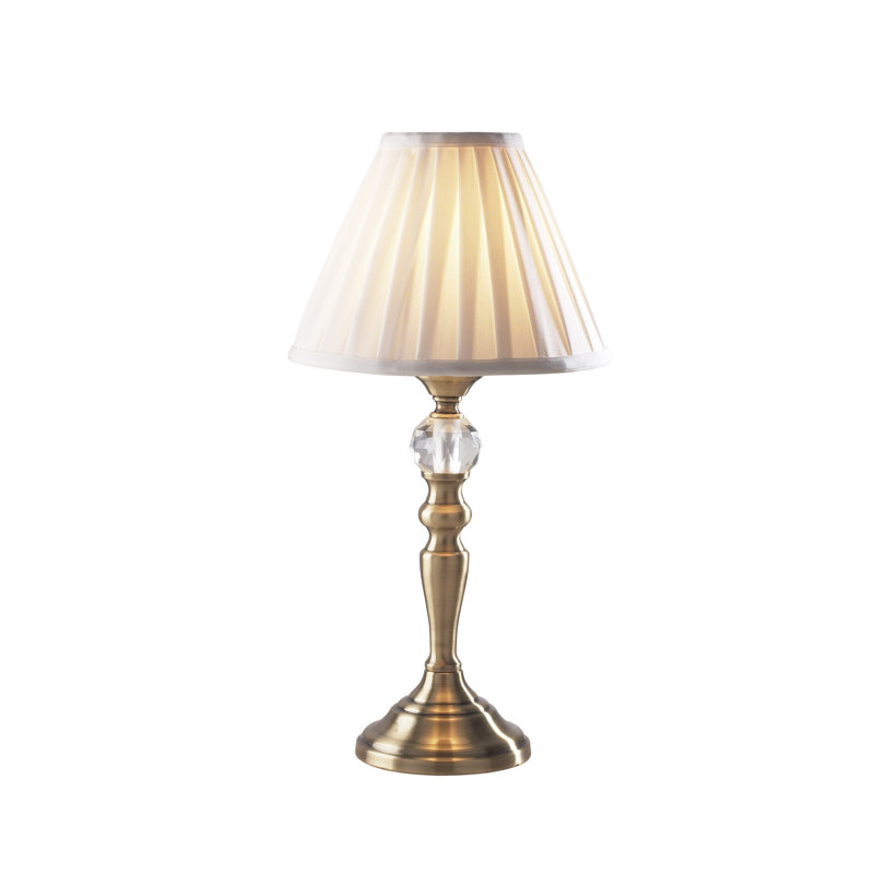 Mccraney Metal Table Lamp, Antique Brass