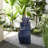 Emelin Outdoor Ceramic / Porcelain Weather Resistant Cascade Fountain with Lights-1069422236