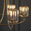 Ampelius 5 - Light Waggon Wheel Chandelier