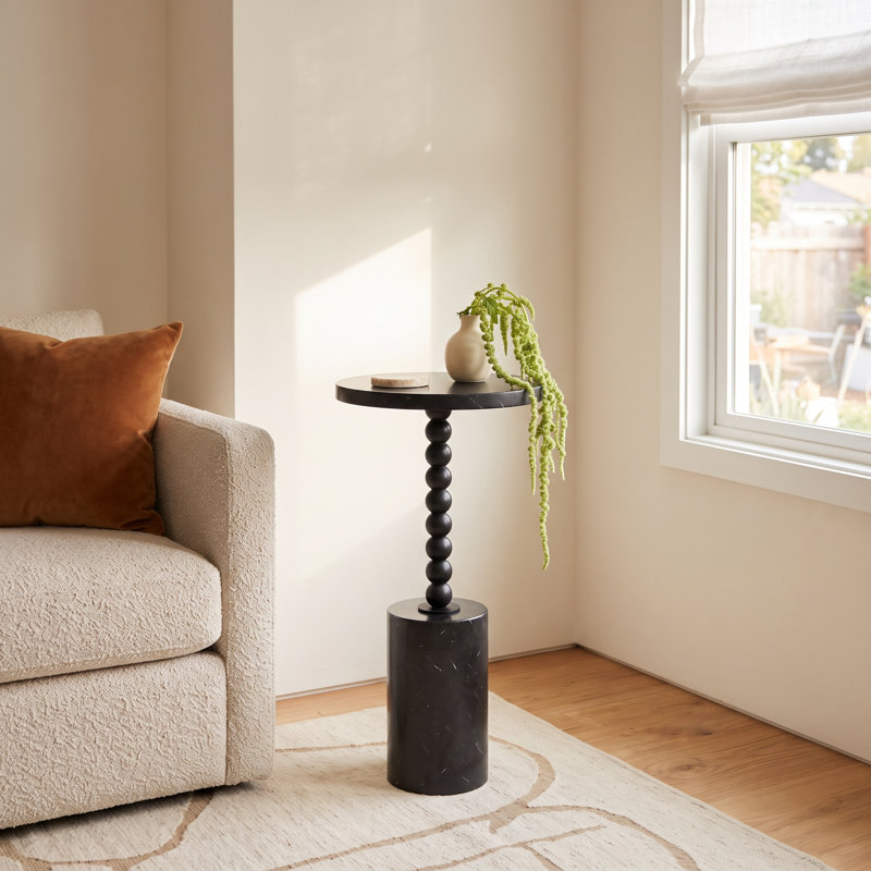 Wharton Marble Top End Table