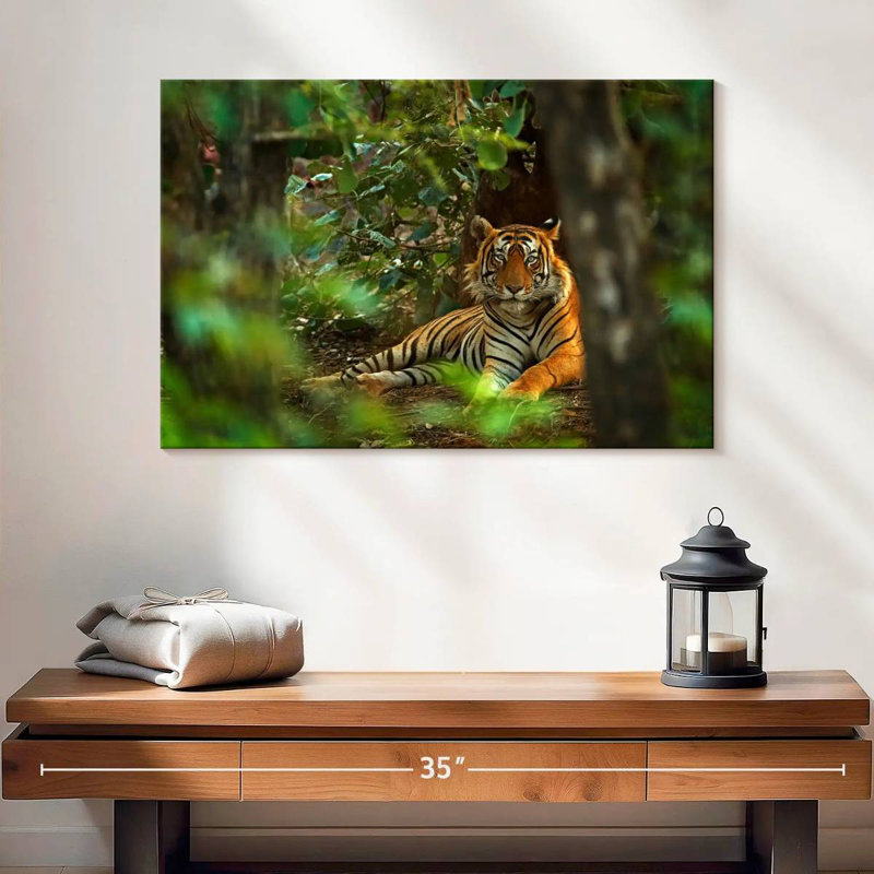 Brampt Indian Tiger, 16" H x 24" W