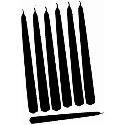 Unscented Taper Candle