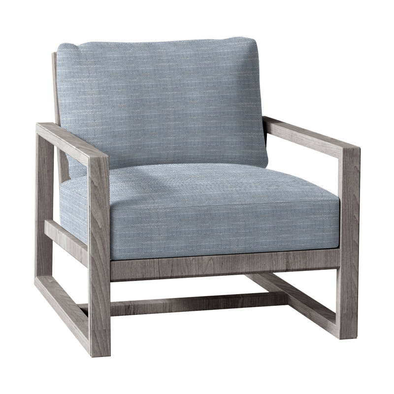 Teck Avondale - Huître, Chambray Rollo, Pas de passepoil + bourre standard, Teck huître