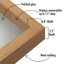 Cadre en bois composite Sturdevant-70902501-90975824