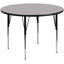 Table ronde mobile en stratifié Goddard-12526354-40480847