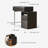 Makeup Vanity with Light mirror,3 drawers