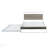Full Size Metal Platform Bed Frame With Trundle