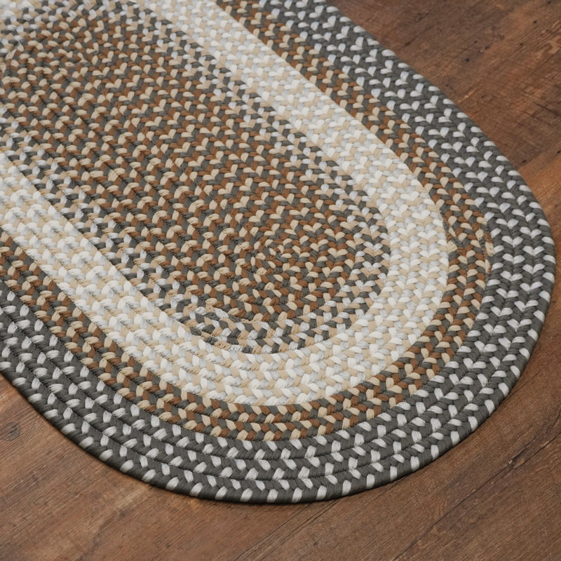 Tapis Benson Creek Border, Ovale 8 pi x 11 pi