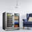 31 Bottle and 76 Can Dual Zone Freestanding Wine and Beverage Refrigerator