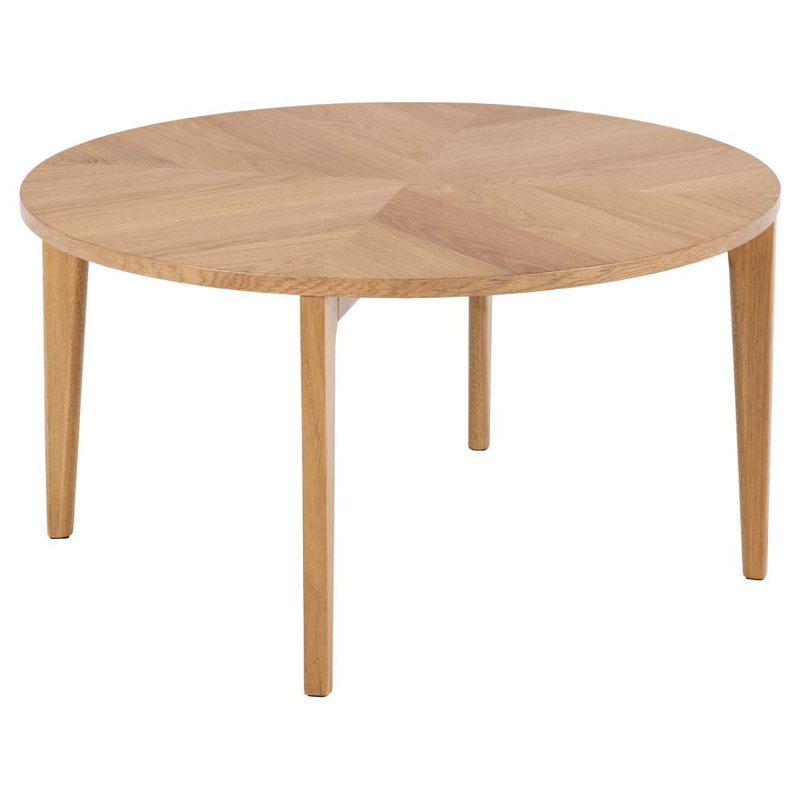 Milperra Four Leg Coffee Table, Oak