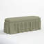 Nia Ruffle Dining Bench-336596788