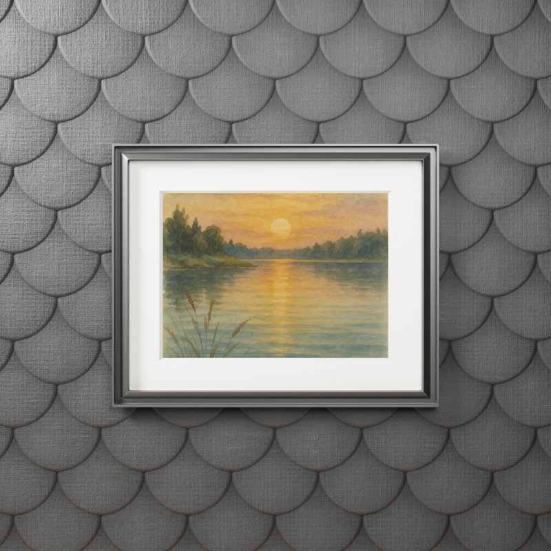 Clinger Single Picture Frame Print, 27.94 cm H x 35.56 cm W