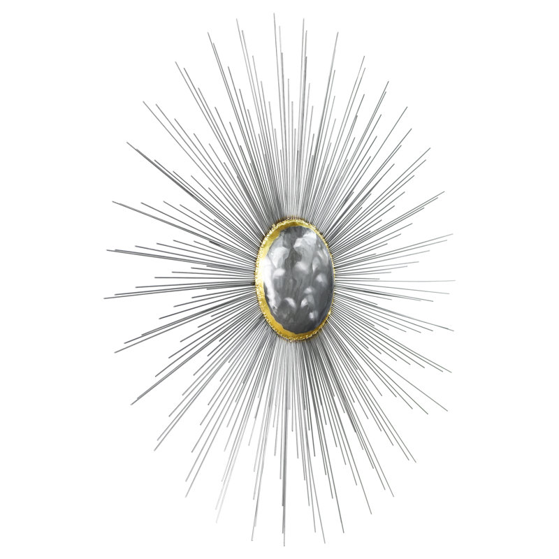 Handmade Modern Abstract Wall Decor on Metal