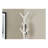 Coat Rack, Hall Tree, Free Standing, 8 Hooks, Entryway, 70"H, Bedroom, White Metal, Contemporary, Modern-2112314105