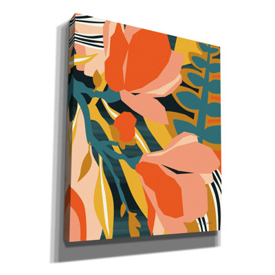 «Bay Blossoming» par Megan Gallagher, art mural sur toile Bay Isle Home ™