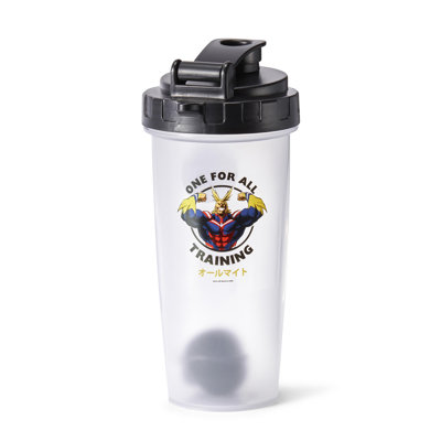 Bouteille de shaker My Hero Academy All Might Comprend une balle de mélange