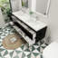 Ensemble de meuble-lavabo double mural 72 po Aylanna-423353264