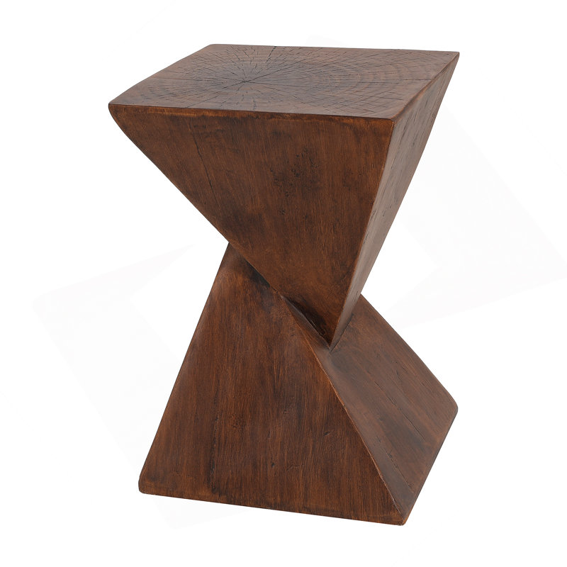 Modern Side Table – Stylish Cent Table Compatible With Living Room, Bedroom, Or Office – Versatile Home Furniture With Design And Sturdy Construction,Dark Brown Color