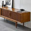 Meuble télé simple en bois massif-107439797