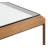 Gilbert Glass Top Single Coffee Table