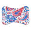 Tapis d'alimentation en os 1 pièce Crimson and Cobalt Paisley-101344727