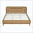 Pine Solid Wood Bed With Solid And Stable Structure No Box Spring Needed-2045172387