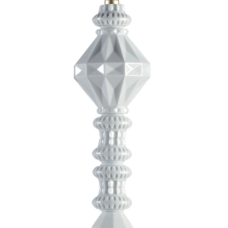 Belle de Nuit 1 - Light Single Bell Pendant, White