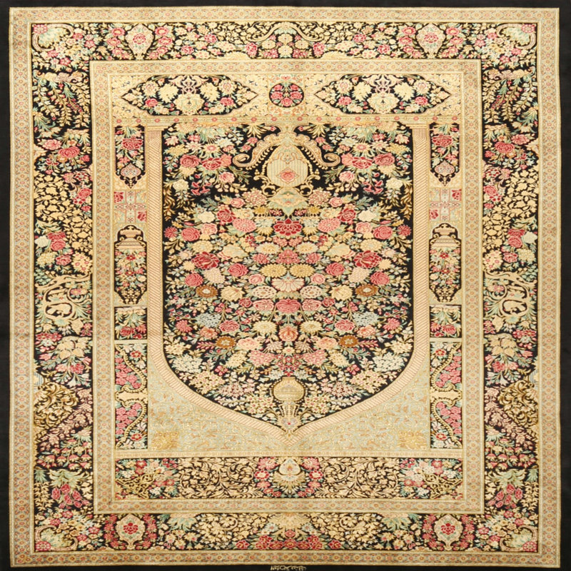 Oriental Indoor Rug, Round 7'