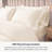 Delara GOTS Certified 100% Organic Cotton Sateen Duvet Cover Set, 400TC, Long Staple, Soft & Breathable-526673864-526673866